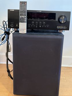 Home theater Subwoofer and AV Receiver
