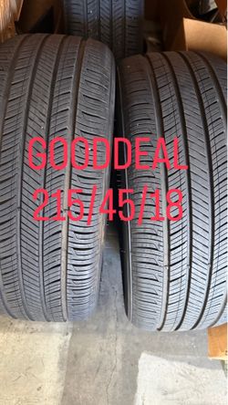 215/45/18 hankook tires $50 each
