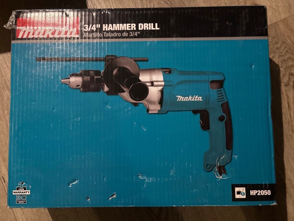 🔥 Heavy-Duty 3/4" Hammer Drill – New! 🔥