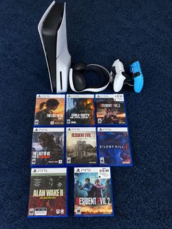 PS5 Console Bundle with Games and Accessories