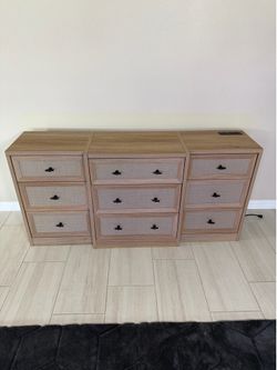 9 Drawer Dresser with Power Station NEW