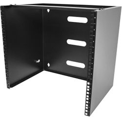 NEW! https://offerup.com/redirect/?o=U3RhclRlY2guY29t 10U Wall Mount Network Rack, 14” Deep (Low Profile), 19" Patch Panel Bracket