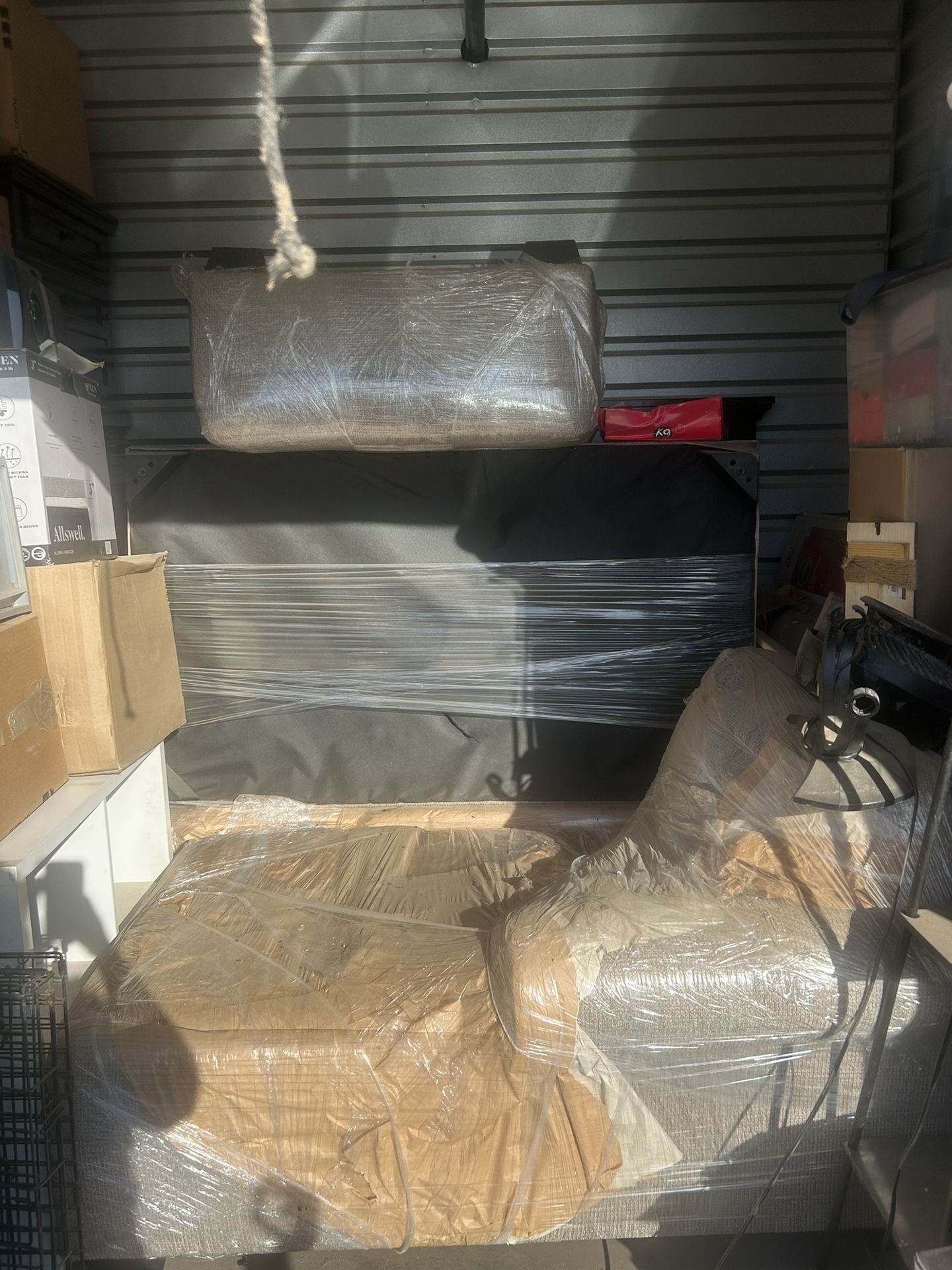 Beige Sectional With Left Chase