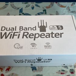 Dual Band Wi-Fi Repeater / Extender