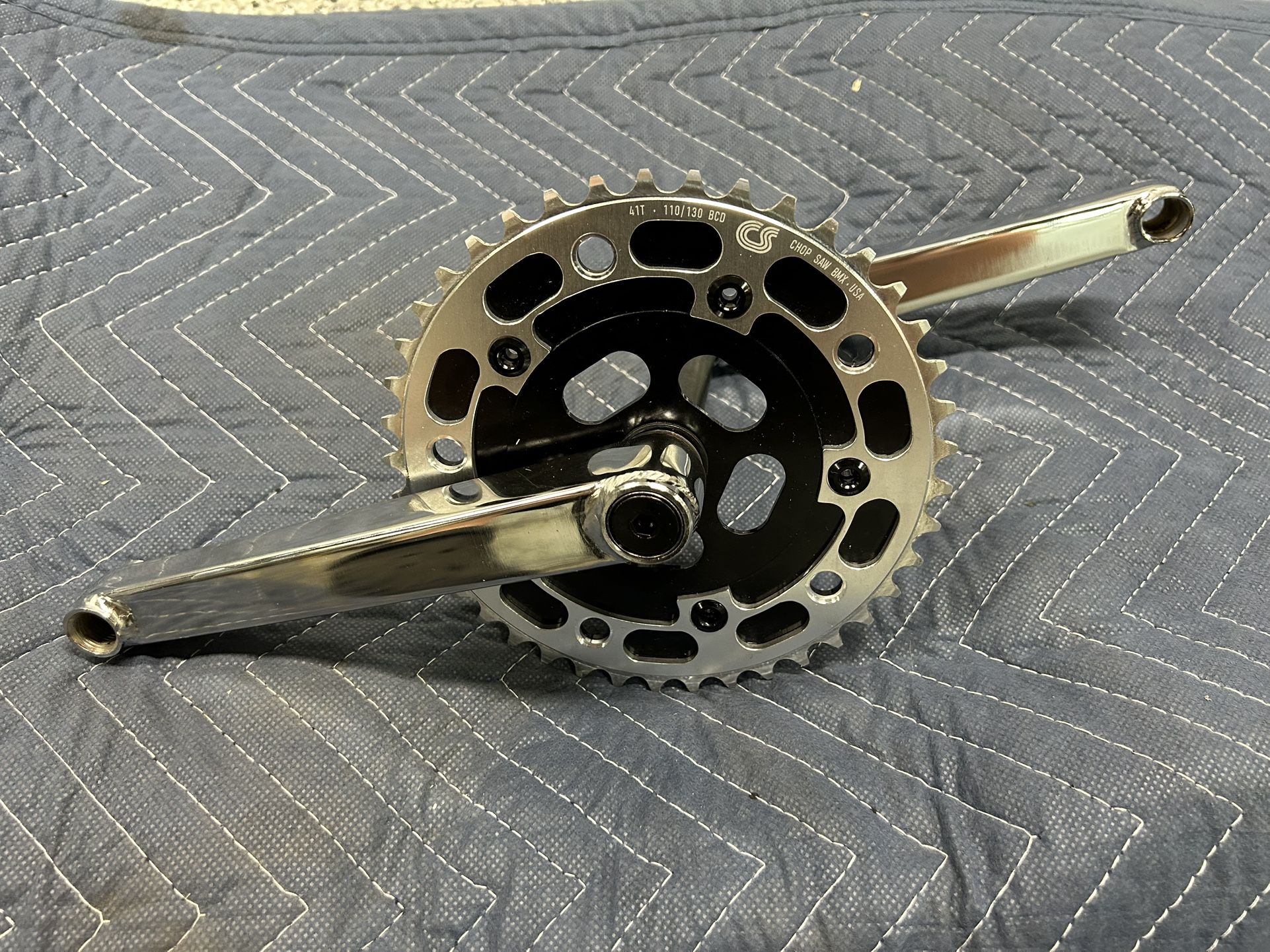 Bullseye BMX Style Old School Cranks / Crankset