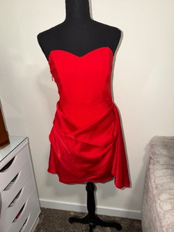 Windsor Strapless Sweetheart Red Party Dress Size Medium