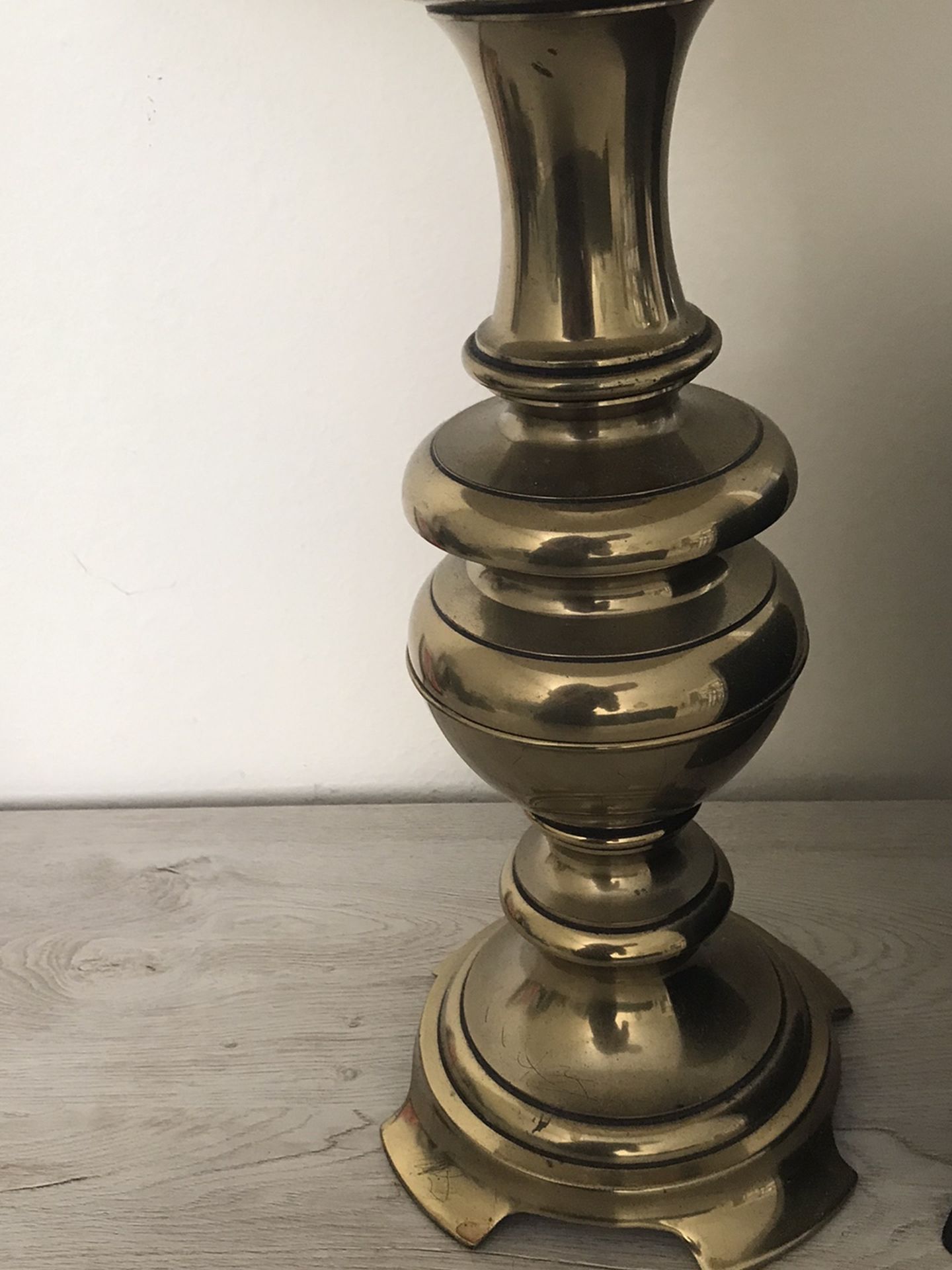 2 Stiffel Brass Lamps