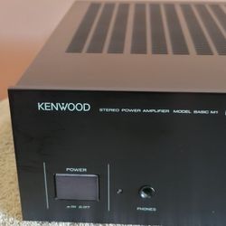 KENWOOD STEREO POWER AMPLIFIER,  MODEL: BASIC M1 (#1)