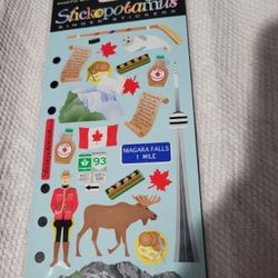 Canada Stickers Stickopotamus Brand
