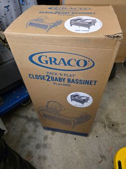 Graco pack n play close to baby Bassinet