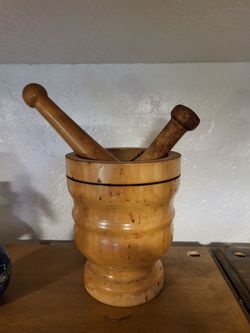 Large 6 in Italian postal and morter