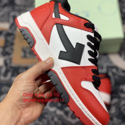 Off-White™ co Virgil Abloh Out Of Office Low-top Leather SneakersOOO 12