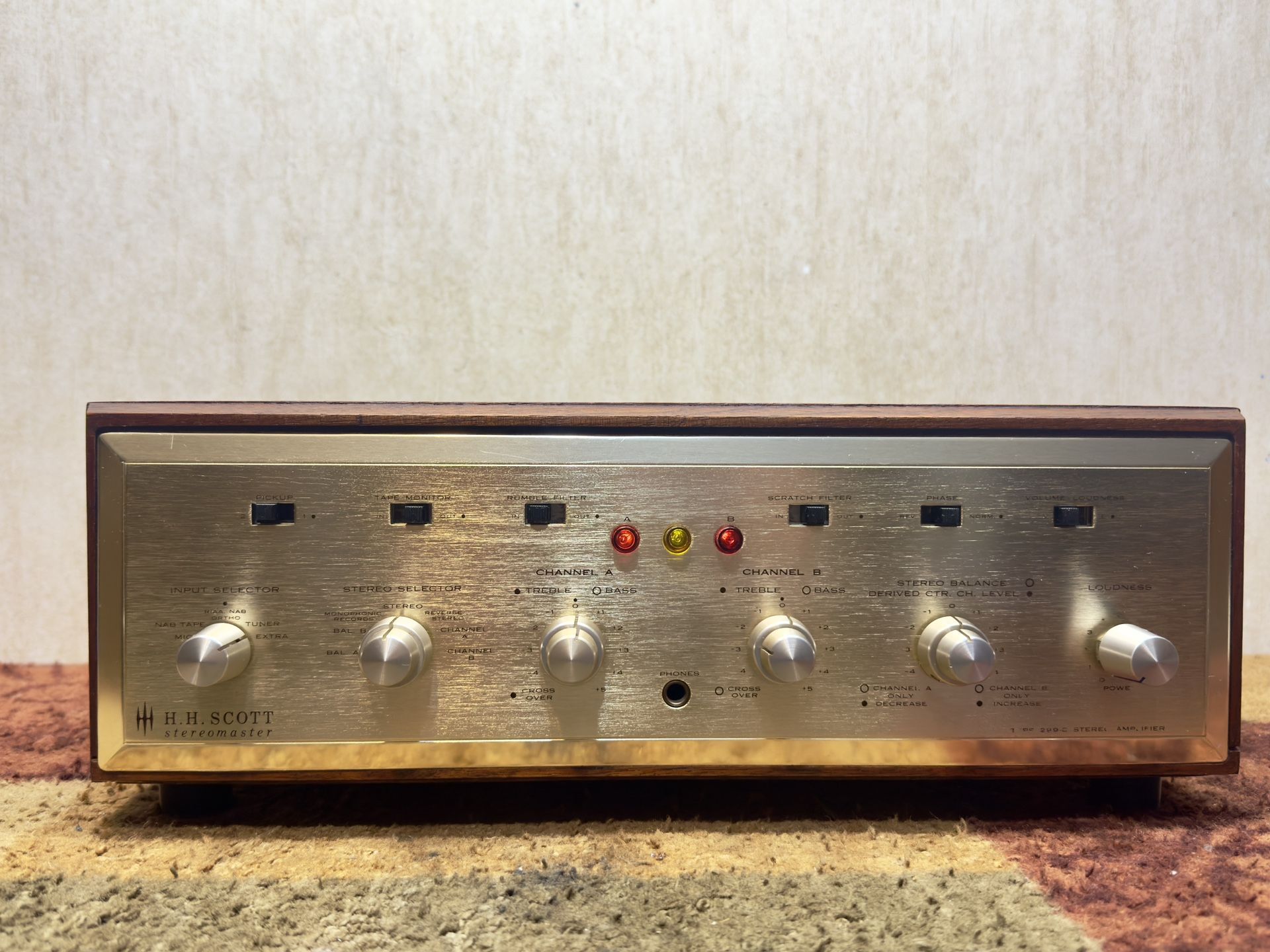 Vintage HH Scott 299c Tube Stereo Integrated Amplifier