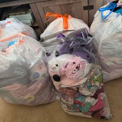 Newborn baby girls clothes bundle