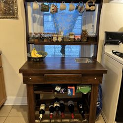 Handbuilt Hutch / Chopping Block