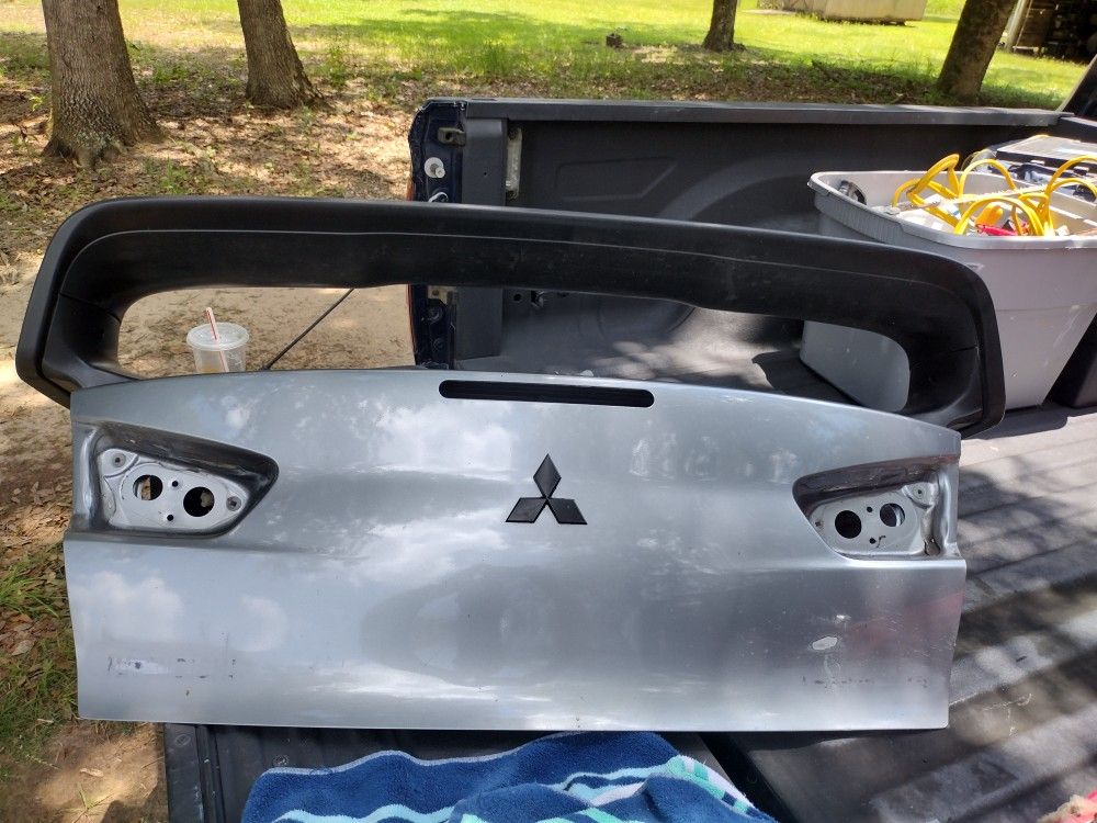 Trunk Lid With Spoiler