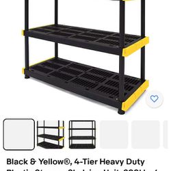 Cx Frontier Storage Shelf Black And Yellow