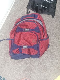 Spiderman Themed Backpack