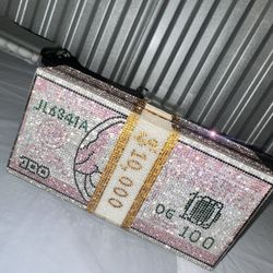 Money bag clutch 