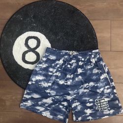 Dark cloud Eric Emanuel REPS mesh shorts hooper shorts Size LARGE