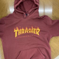 Thrasher M red sweatshirt 