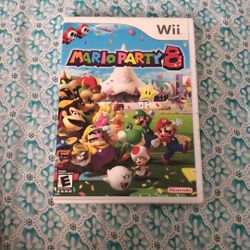 Mario Party 8 Nintendo Wii Game Complete with Manual, Tested