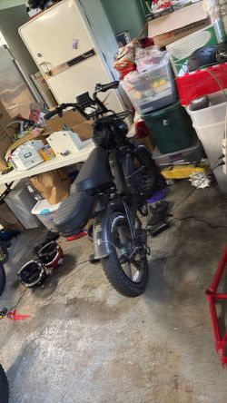 Bike With Phone Holder