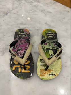havaianas flip flops boys 11/12c