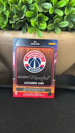 Alexander Sarr rookie card