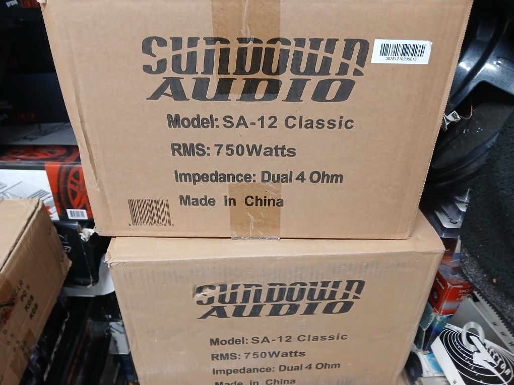 2 12s Sundown Sa Classics Brand New $575firm Price Pickup Only Serious Buyers Please Yes It Is Avaliable