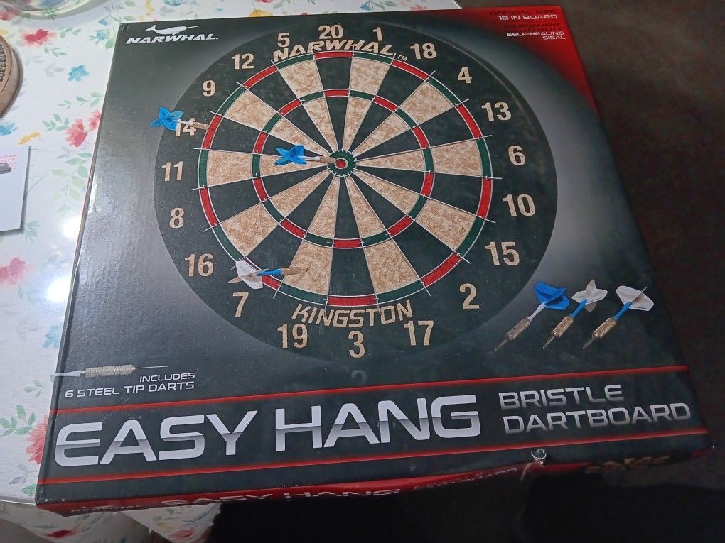 Narwhal Dart Board