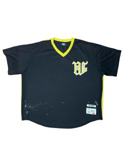 Vintage Wu Tang Clan Wu Wear Rap Hip Hop Pullover Baseball Jersey Tee Shirt