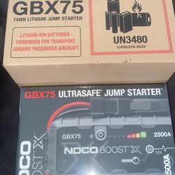 Noco Jump Starter 