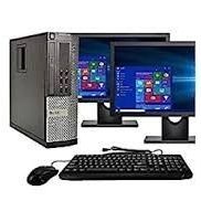 Dell Business Computer With Two LCD