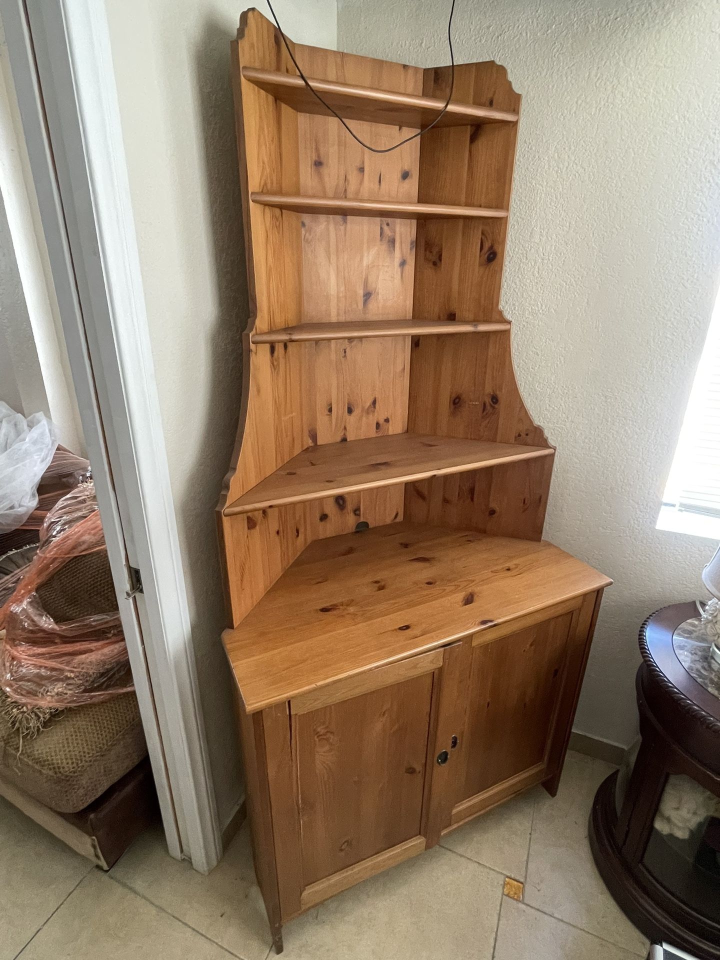 IKEA Leksvik Corner Shelf