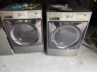 Washer and dryer