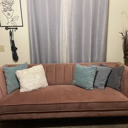 Blush Living Room Set