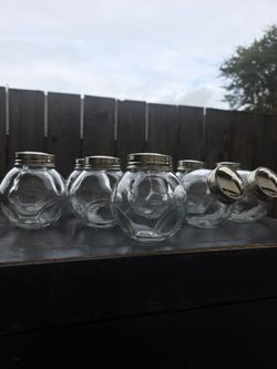 IKEA glass spice jars