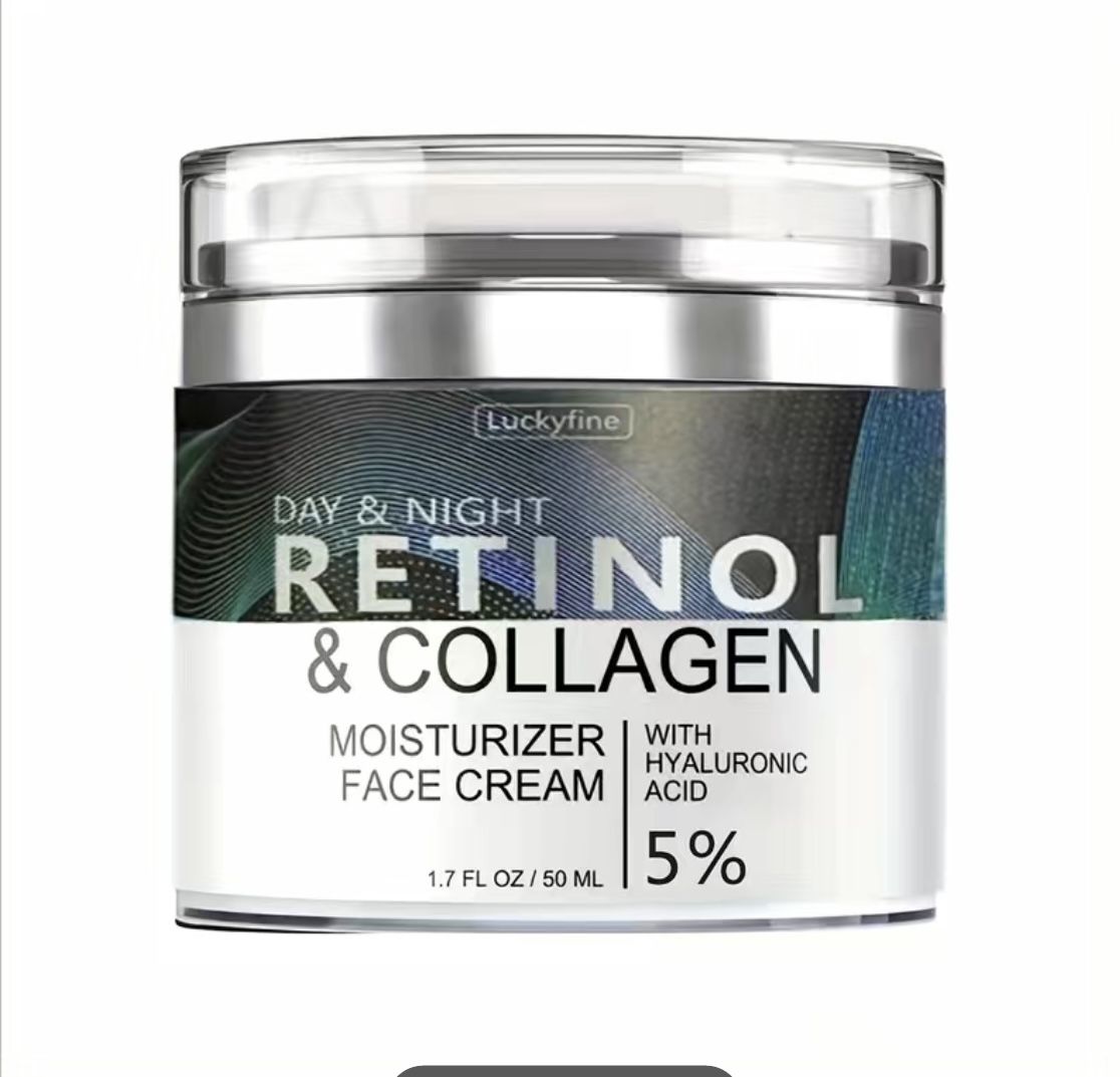 Retinol Moisturizing Cream With Collagen, Hyaluronic Acid
