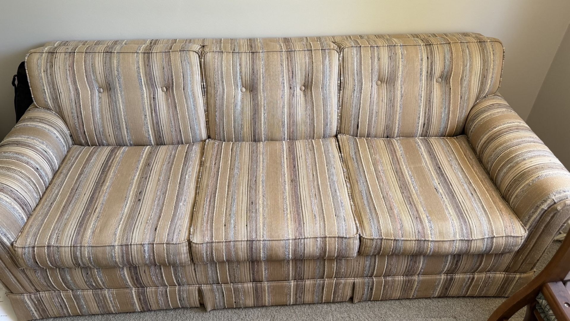Free. Foldout Sofa, Hardly Used, Very Clean, MCM
