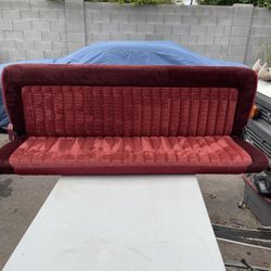 Obs Chevy Truck Extended Cab Rear Bench Seat 