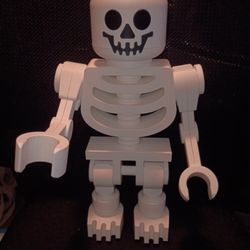 16" Tall  Lego Like Skeleton