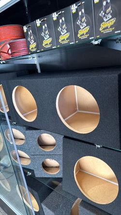 Dual 10 inch subwoofer box