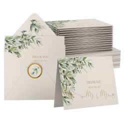 Newlywed Thank You Cards 