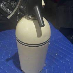 Vintage seltzer bottle