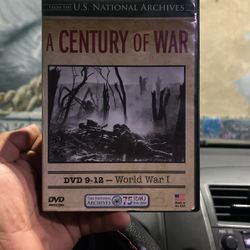 A Century Of  War 9-12 World  War 1 DVDs Documentary 