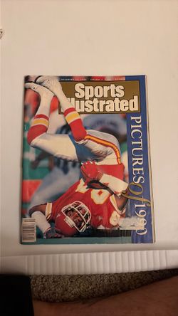 1990 Sports Illustrated Pictures of 1990 NFL Kansas City Chiefs Vintage Magazine