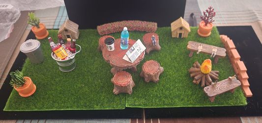 Mini Back Yard Set Up