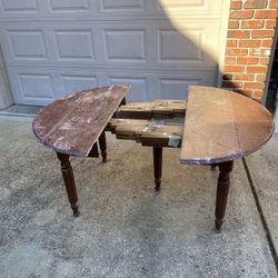 19th Century Vintage Drop Leaf Table