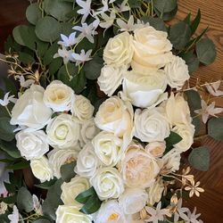 2 Garlands (pair) For Wedding Event Reception Arch Decor